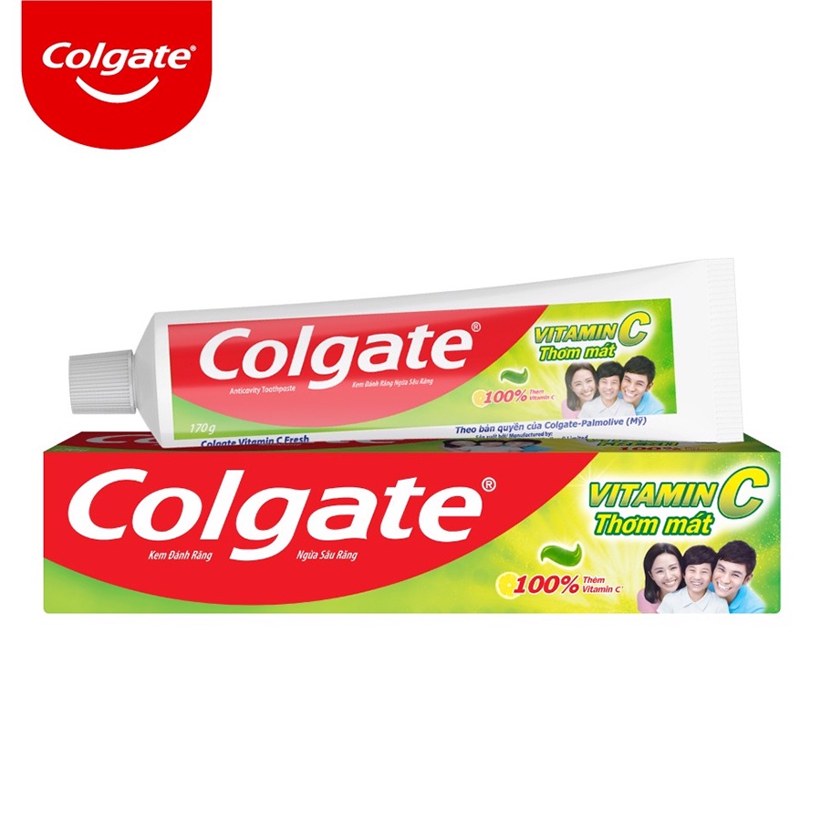 Kem Đánh Răng Colgate Vitamin C 170g
