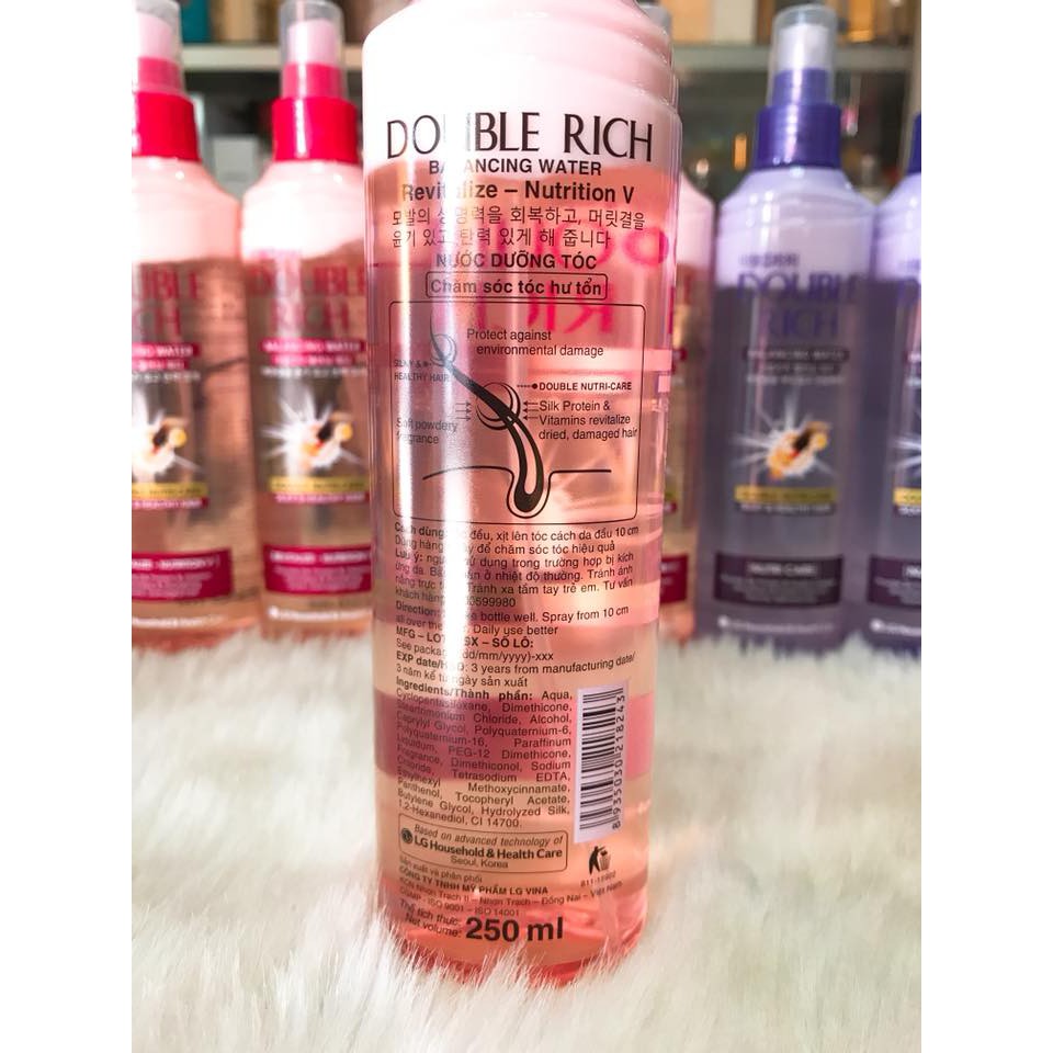 (250ml) Nước Xịt Dưỡng Tóc Double Rich Chính Hãng Cty | BigBuy360 - bigbuy360.vn