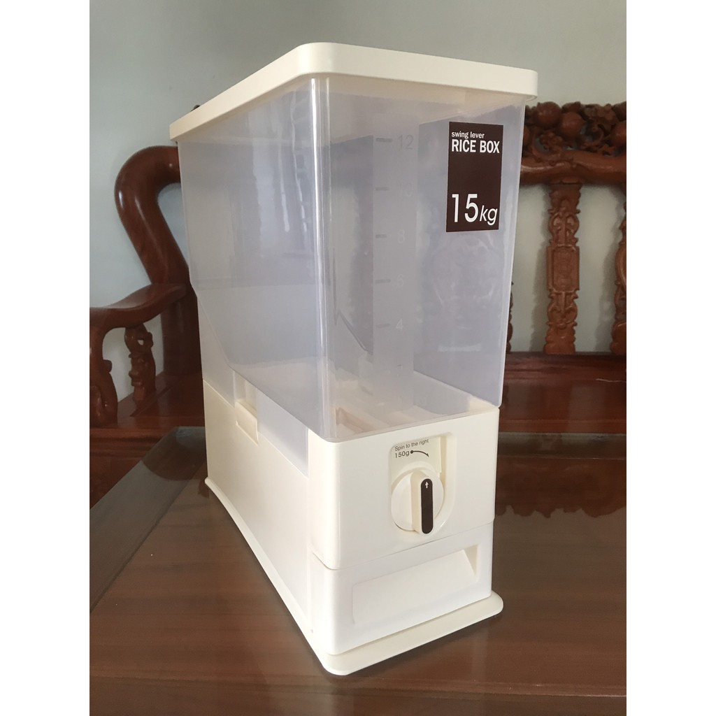 Thùng đựng gạo thông minh 15kg