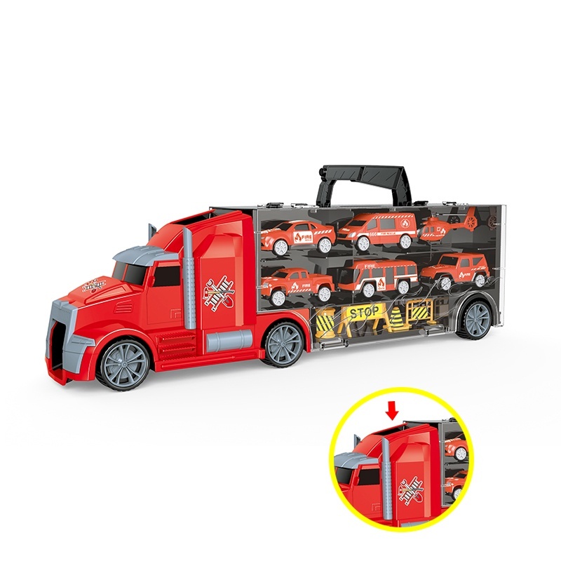 Xe Tải Nhiều Ngăn - Cứu Hỏa Nhỏ 666-03K