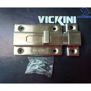 Chốt inox mờ vickini 46102 - 8 phân