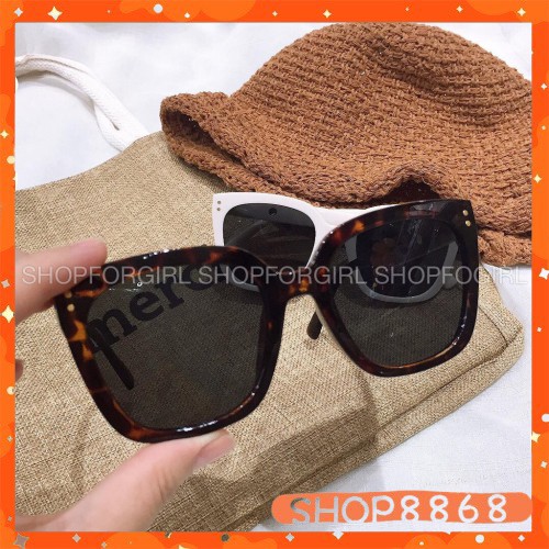 Kính mát thời trang gọng to 3 màu  - shop8868