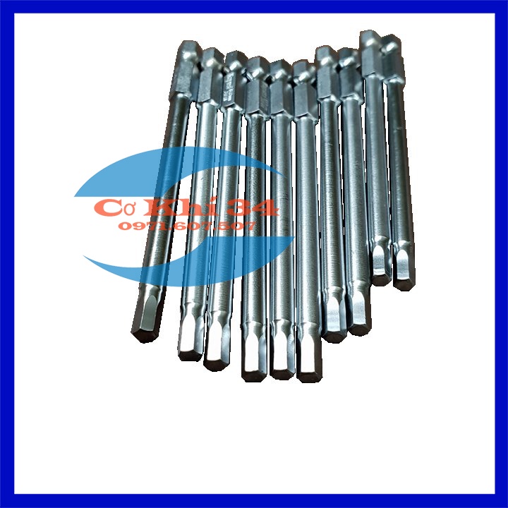 Lục Giác H4.0mm Cho Khoan Máy Bắn Vít KAPUSI JAPAN 10 Chiếc