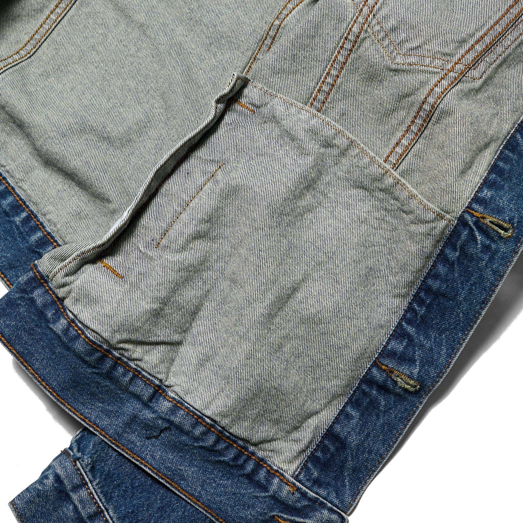 Áo khoác jean cao cấp, demin jacket nam phong cách năng động VNLINE - LABB211
