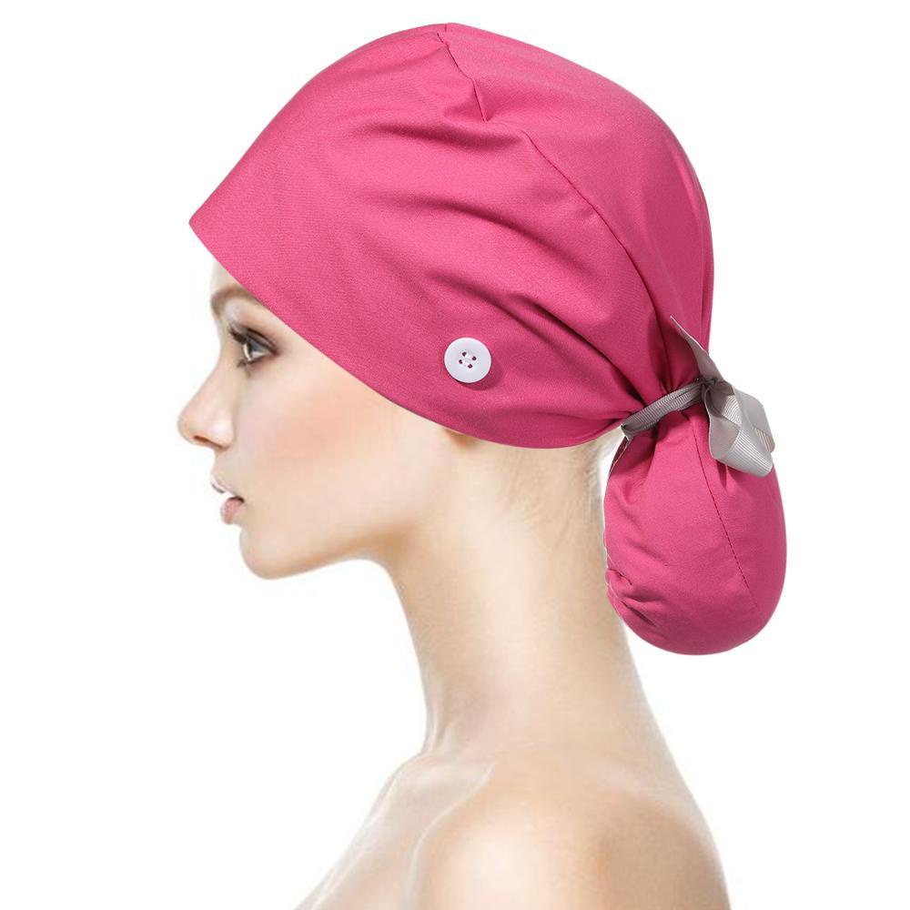 1 Mũ Cotton Cột Tóc Đuôi Ngựa Có Thể Điều Chỉnh Kích Cỡ