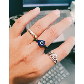 NHẪN EVIL EYE THIẾT KẾ freesize | HANDMADE | VALE.SOMETHINGBOHO