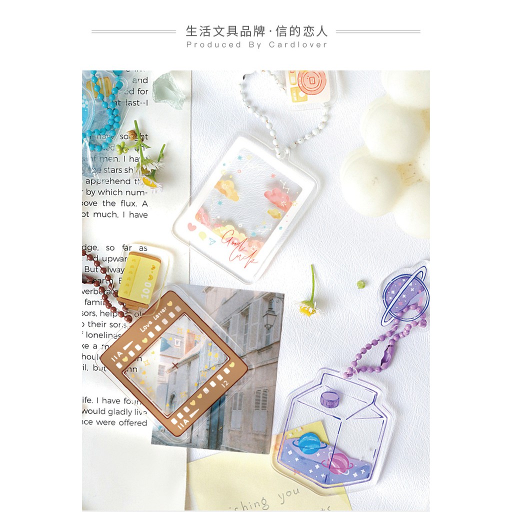 Móc khoá ảnh polaroid kpop airpod phụ kiện gắn balo cặp móc treo túi xách tote hot trend ulzzang hàn quốc