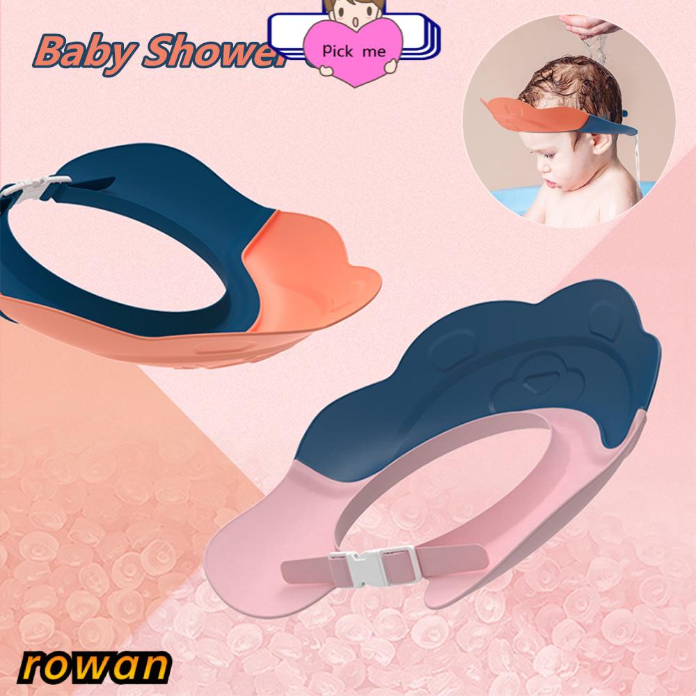 Mũ Chắn Nước Gội Đầu Bảo Vệ Tai Bằng Silicon Nhiều Màu Tùy Chỉnh Nhỏ Gọn Chống Nước Cho Bé