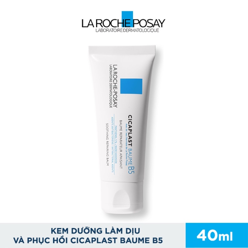 Kem dưỡng giúp làm dịu, làm mát &amp; phục hồi da phù hợp cho trẻ em La Roche-Posay Cicaplast Baume B5 40ml