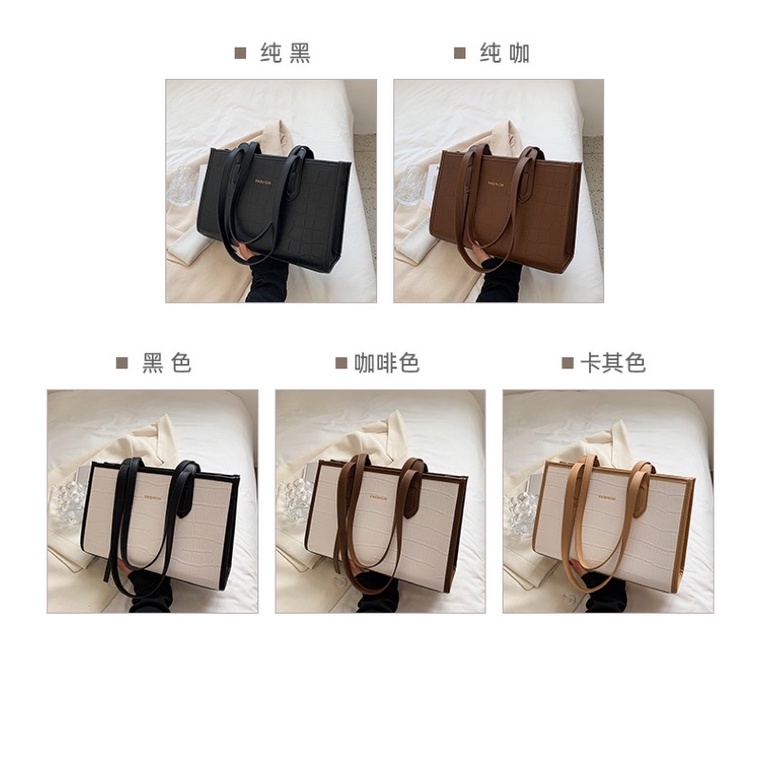 Túi xách công sở đi học đi làm đựng vừa A4 ipad size 32x21