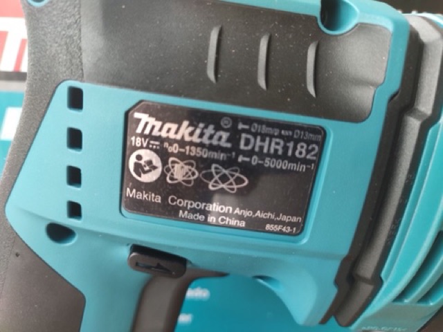 Khoan bêtong dùng pin 18v Makita chính hãng DHR182z