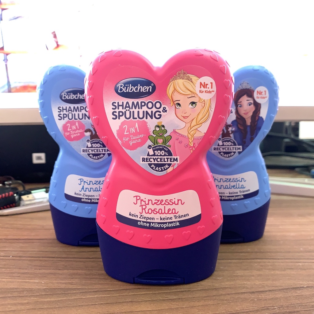Bộ sản phẩm sữa tắm & Dầu gội 2in1 Bubchen Nestle và Balea Đức