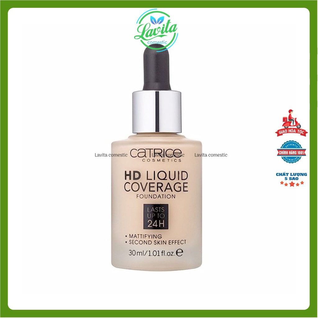 Kem nền Catrice HD Liquid Coverage - Lavita