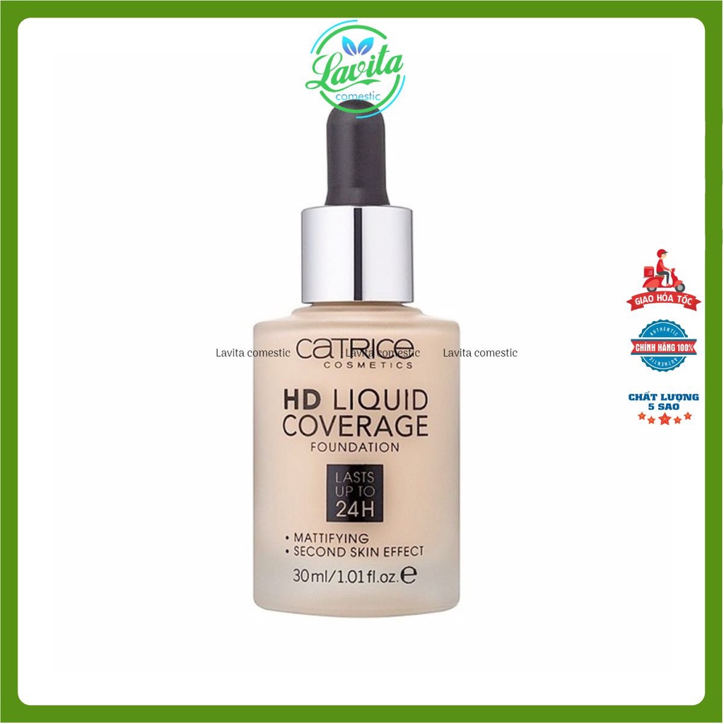 Kem nền Catrice HD Liquid Coverage - Lavita