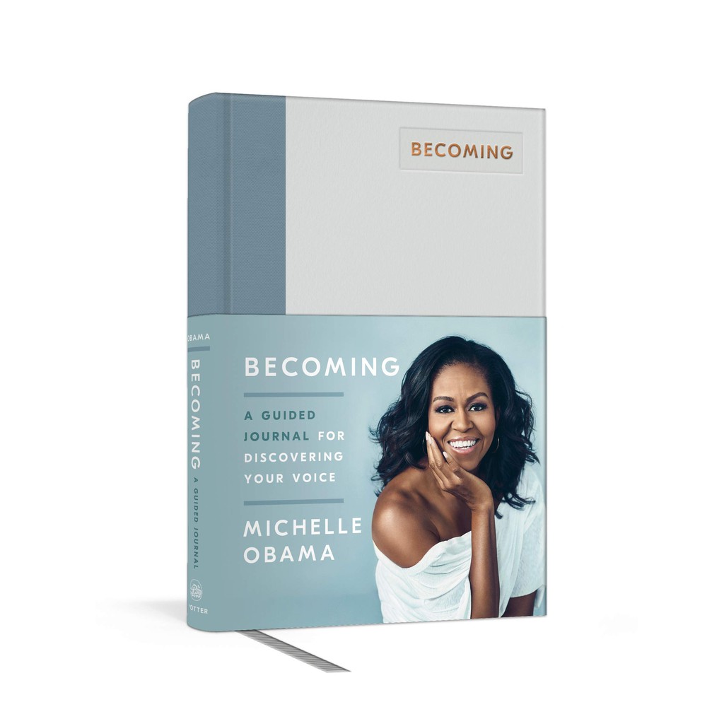 Sách Tiếng Anh: Becoming: A Guided Journal For Discovering Your Voice