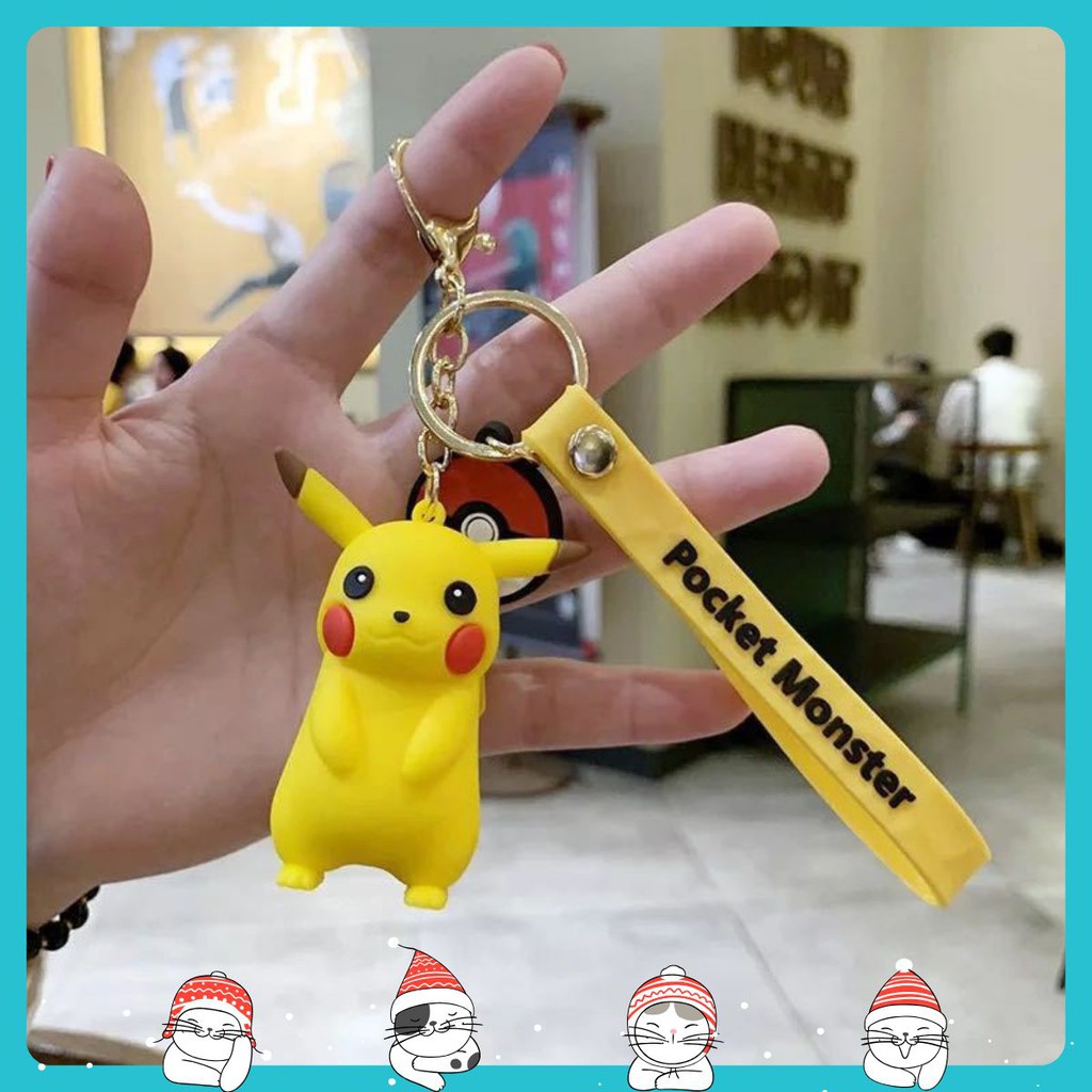 Móc Khoá PIKACHU❤️FREESHIP❤️Móc Khoá Cao Cấp-Giá Rẻ