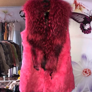 Áo lông chồn thật