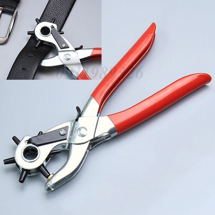 Kìm bấm lỗ dây nịt khuy giấy giày dép túi da