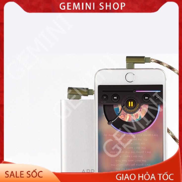 Cáp sạc iPhone Lightning dài 2M hỗ trợ sạc nhanh dây dù