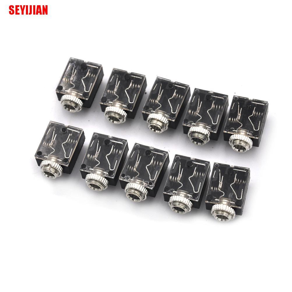 10 Giắc cắm tai nghe nổi với 5 chân 3.5mm
