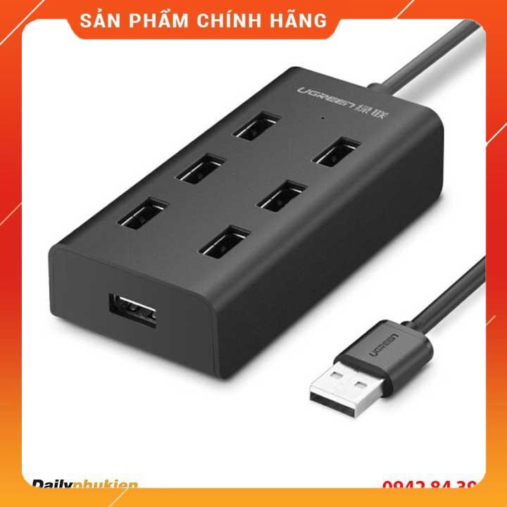 Bộ chia USB 2.0 7 cổng Ugreen 30374 dailyphukien