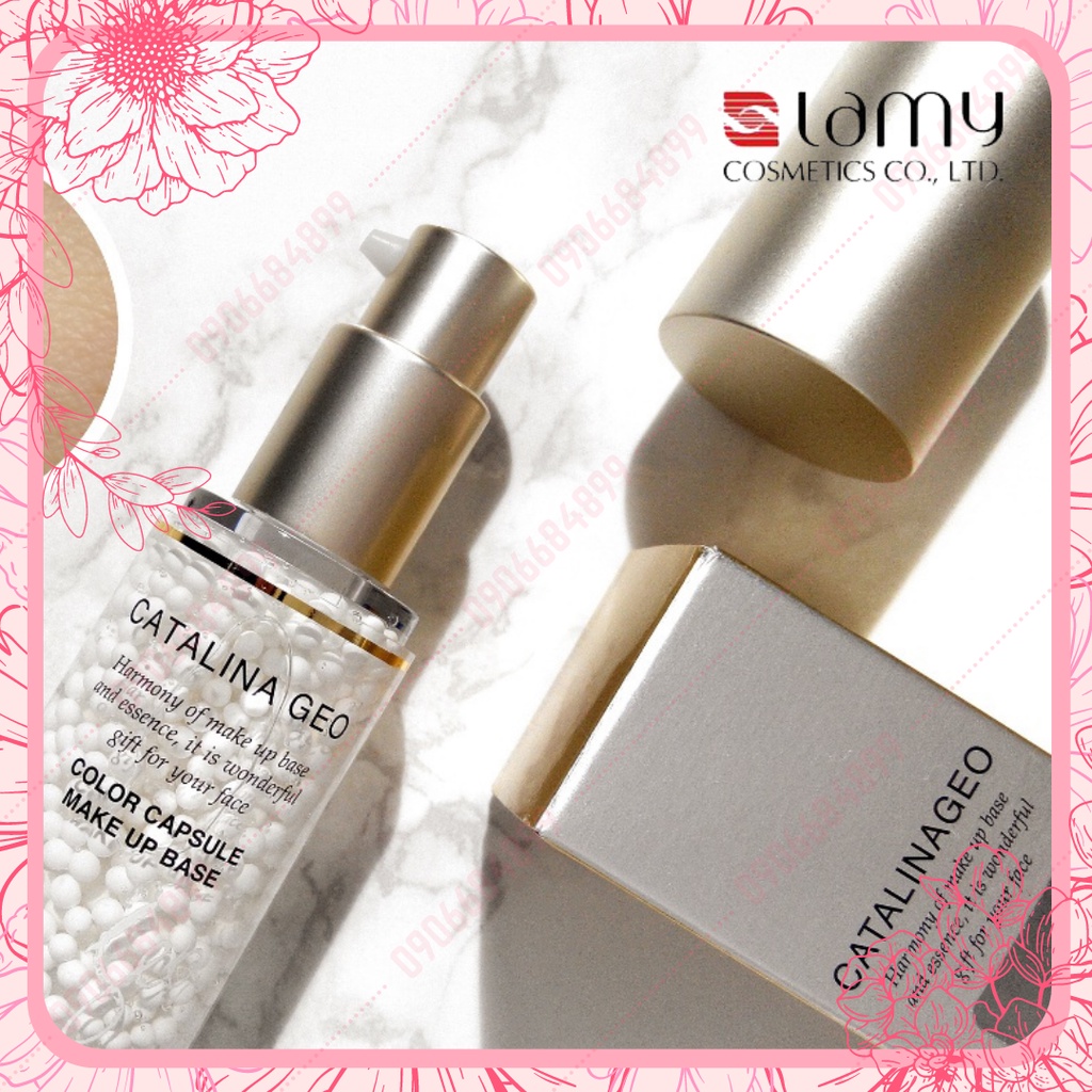 Kem lót trang điểm ⭐ CATALINA GEO ⭐ Colour Capsule Makeup Base