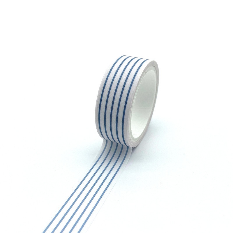 Cuộn băng keo giấy washi phong cách Hàn Quốc dài 5m rộng 15mm