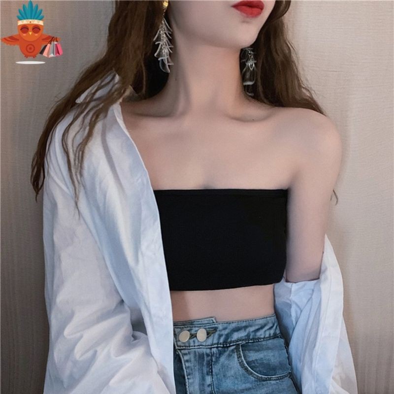 Áo ống croptop ôm KO MOD co giãn mạnh PCC