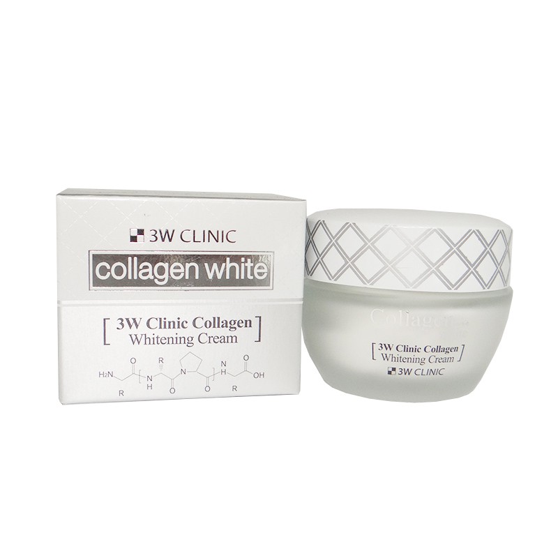 Kem Dưỡng Trắng Da Tinh Chất Collagen 3W Clinic Collagen Whitening Cream 60ml | BigBuy360 - bigbuy360.vn