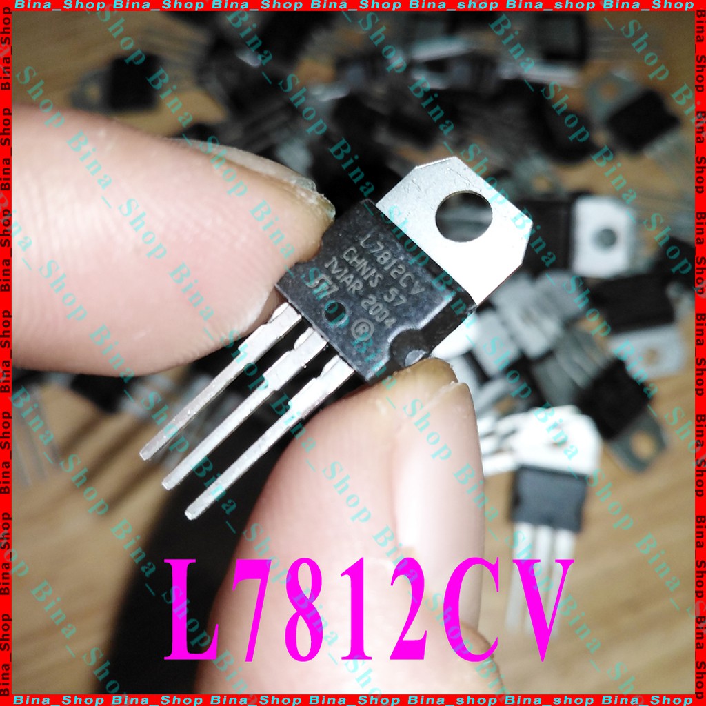 IC ổn áp L7805CV L7812CV IC nguồn dương 5V/12V 7805 7812