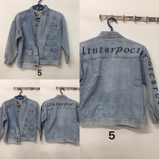 Áo khoác jeans cá tính