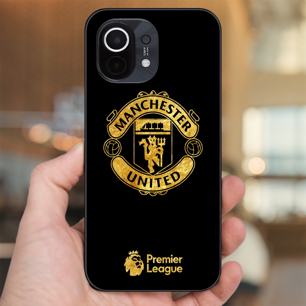 Ốp lưng Xiaomi Mi 11 viền đen in hình MU Manchester United