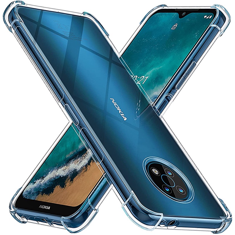 Ôp Điện Thoại tpu Trong Suốt Chống Sốc Chống Trầy Chất Lượng Cao Cho nokia g50 g300 g20 g10 xr20 x20 x10 c30 c01 plus Ốp