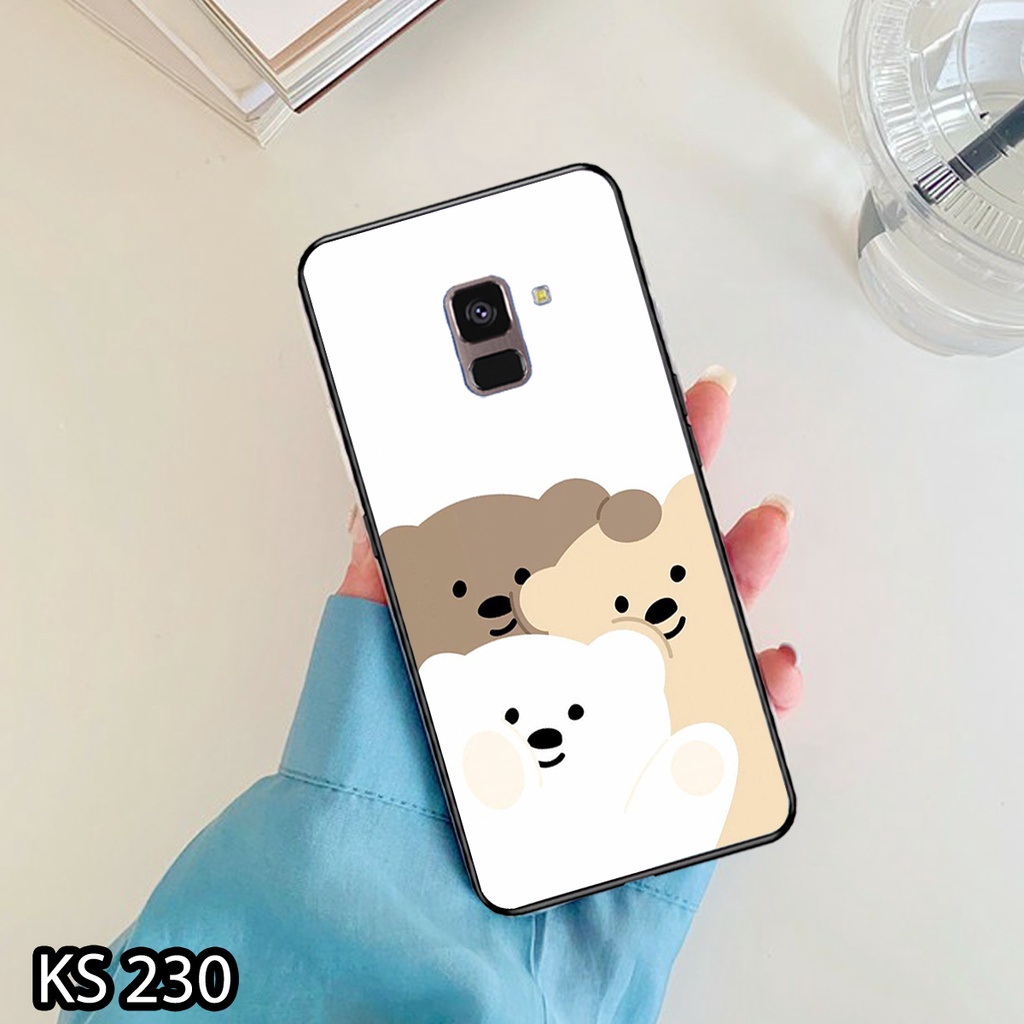 Ốp lưng Samsung A6-2018/A6 Plus/A8-2018/A8 Plus in hình Gấu nhỏ_KINGSTORE.HN_Ốp SS A6/A6 Plus /A8 /A8 Plus