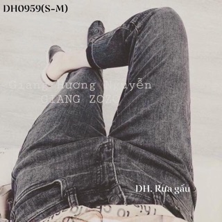 Quần baggy bò rua gấu -DH
