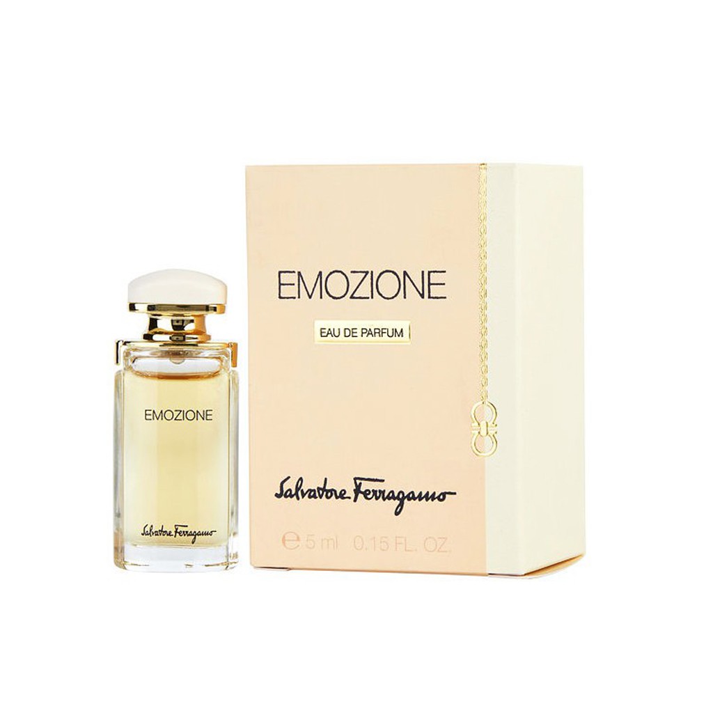 Nước hoa mini SALVATORE FERRAGAMO Emozione 5ml mùi hương nữ tính quý phái | BigBuy360 - bigbuy360.vn