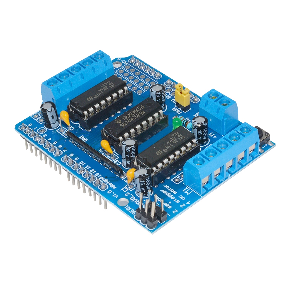 Bản Mạch Mở Rộng Động Cơ L293D Cho Arduino Duemilanove Mega Uno