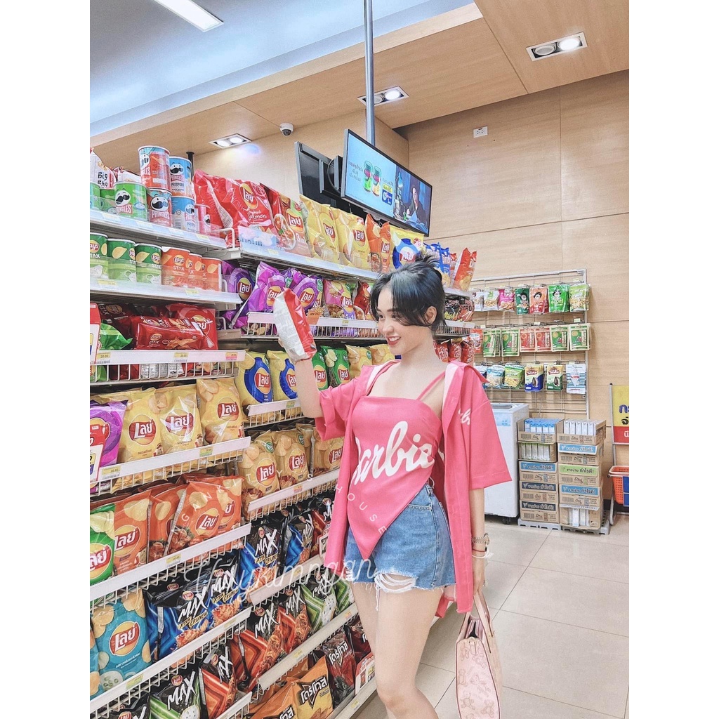 Áo sơmi barbie TL