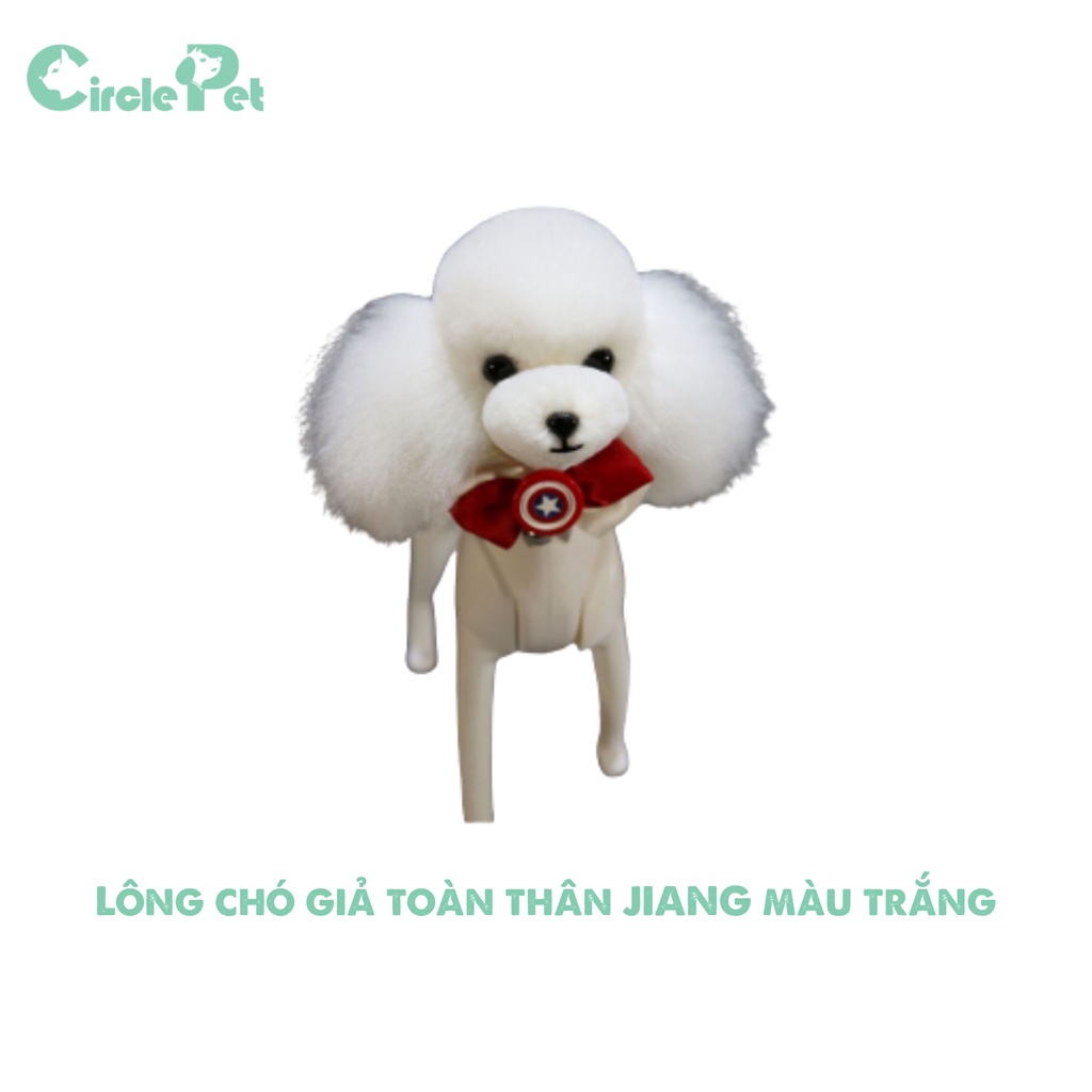 Lông Đầu Chó Giả Teddy JIANG Nhiều Màu Sắc Luyện Tập Và Cắt Tỉa Lông Chó Chuyên Nghiệp - Circle Pet