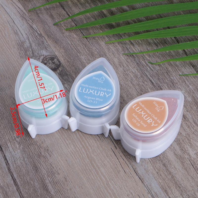 Mực In Dấu Bằng Giấy DIY Nhiều Màu Sắc Mới