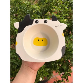 Bát ăn dặm lúa mạch hình thú