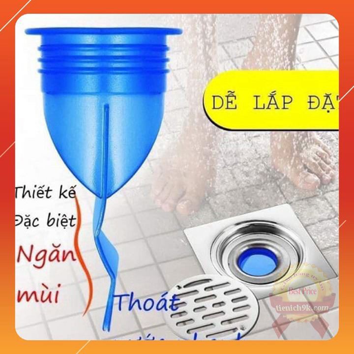 Bộ Van kèm Nắp cống silicon Ngăn Mùi Hôi lỗ Thoát Sàn Bồn Rửa Chống côn trùng