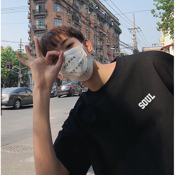 ÁO THUN, ÁO PHÔNG TAY LỠ UNISEX FORM RỘNG OVERSIZE ANIME SOUL M876
