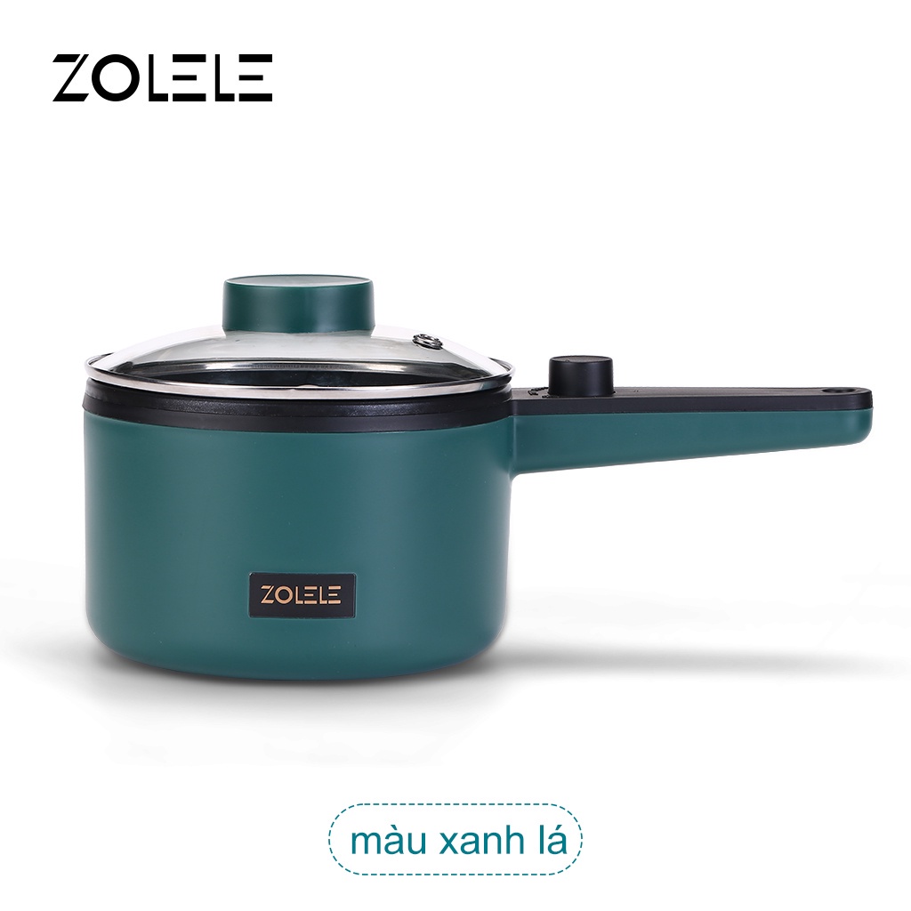 Nồi lẩu điện đa năng mini Zolele zc001 1.2L nồi lẩu điện đa năng dành cho gia đình