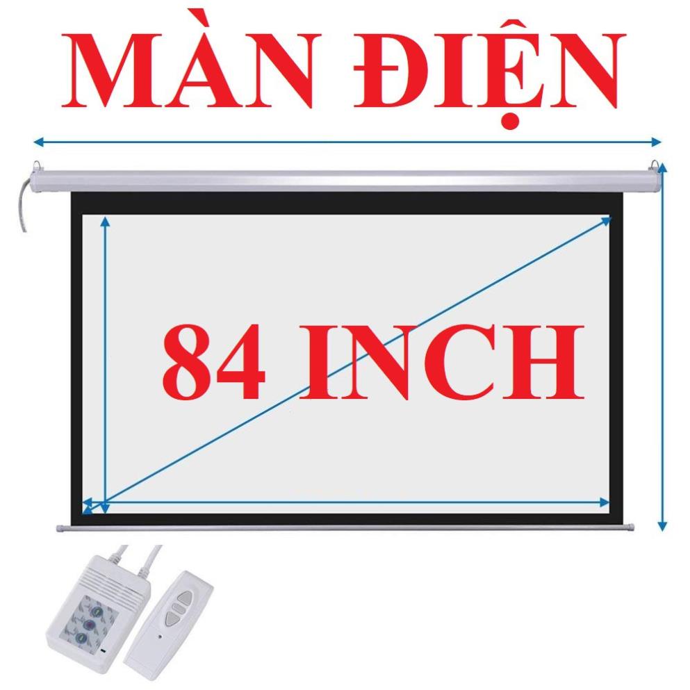 "Màn chiếu điện 84inch Tỉ lệ 1 : 1