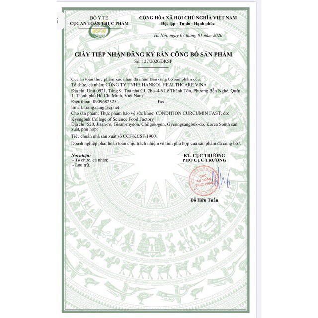 CONDITION CURCUMIN FAST HỖ TRỢ TĂNG CƯỜNG KHẢ NĂNG CHÔNG OXY HÓA, BẢO VỆ NIÊM MẠC DẠ DÀY | Thế Giới Skin Care