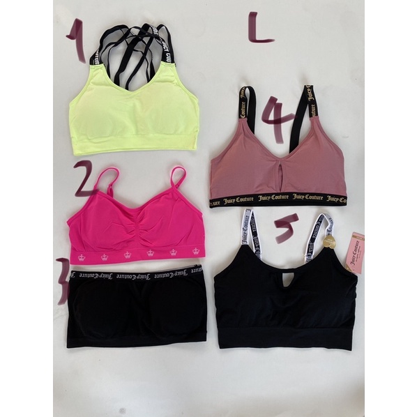 Áo lót thể thao sport Bra Juice Couture xuất xịn