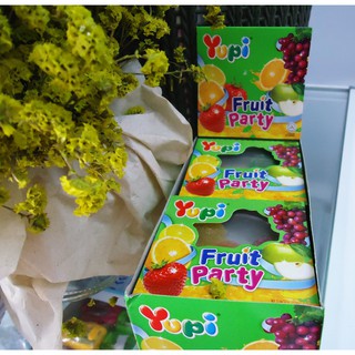 HỘP 12 VỈ KẸO DẺO YUPI TRÁI CÂY PARTY