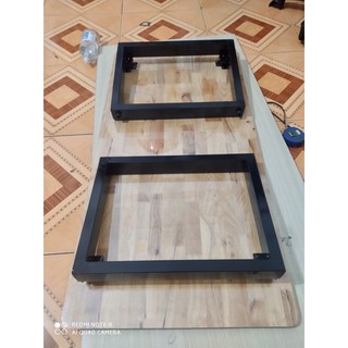 Bàn Xếp Gỗ Chân Sắt Gấp (40*80*35)