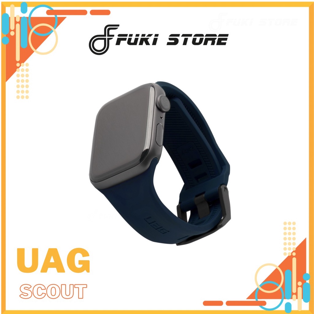 [CHÍNH HÃNG UAG] DÂY ĐEO SILICON UAG SCOUT CHO ĐỒNG HỒ APPLE WATCH 45/44/42mm